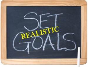 Set Realistic Goals