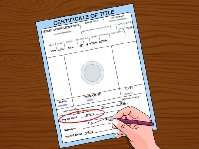 how to check car title status
