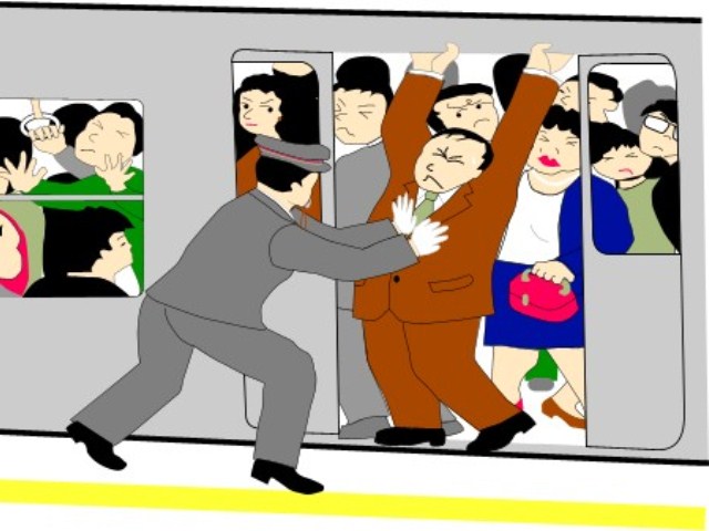 Crowded Public Transport